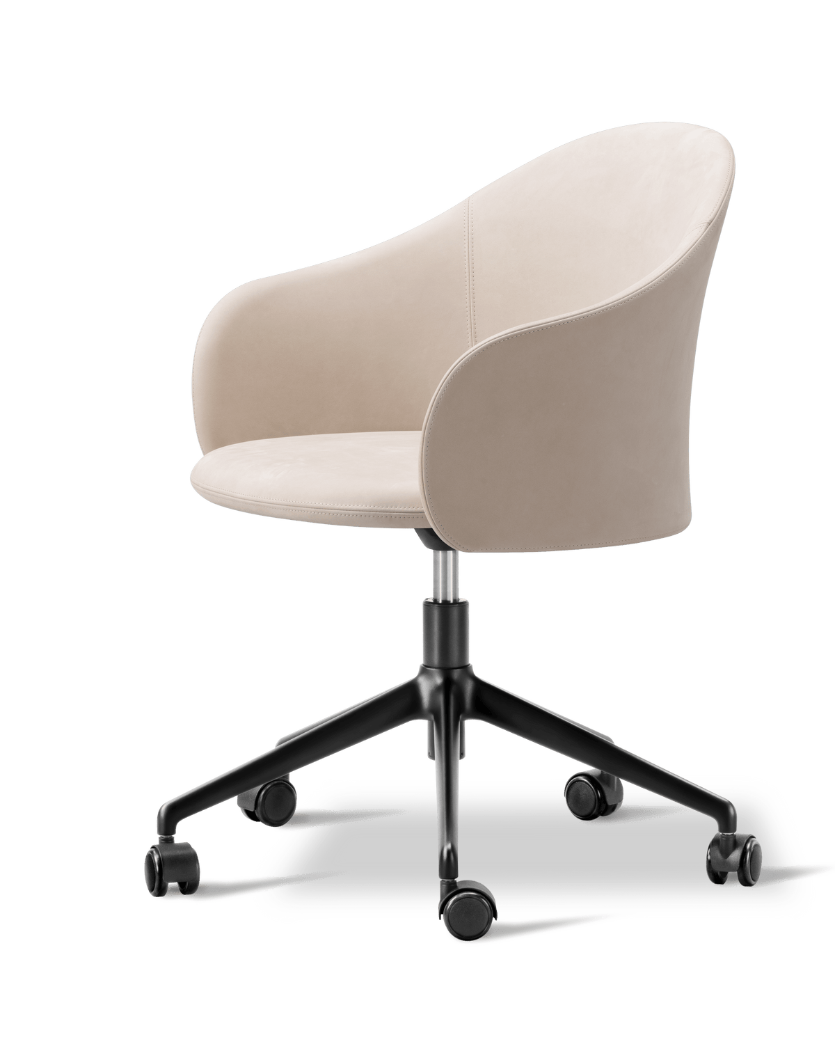 Fredericia Gomo Armchair dreiefot 5-armet. Velg tekstil