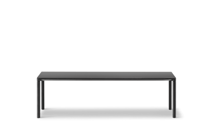 Fredericia Piloti Alu Table 120 × 39 cm. Velg understell og bordplate