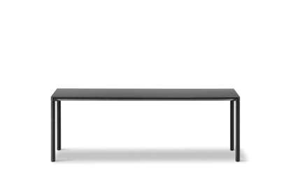 Fredericia Piloti Alu Table 120 × 39 cm. Velg understell og bordplate