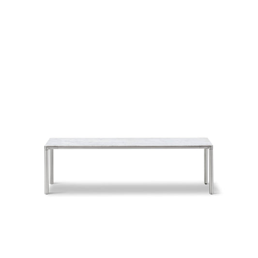 Fredericia Piloti Alu Table 120 × 39 cm. Velg understell og bordplate