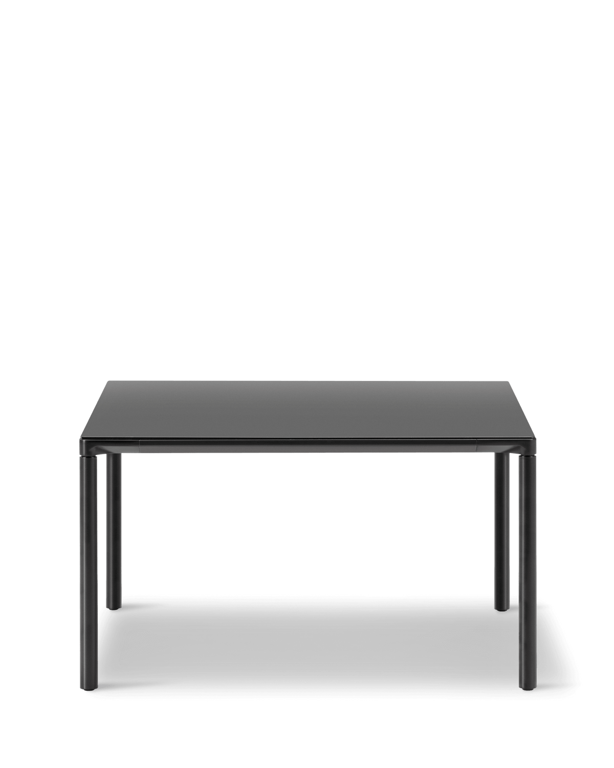 Fredericia Piloti Alu Table 75 × 75 cm. Velg understell og bordplate