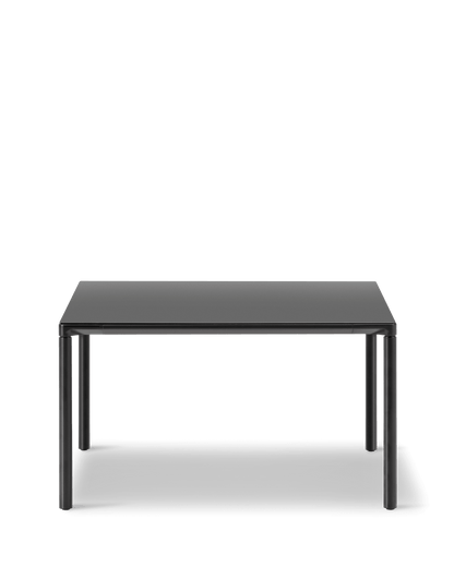 Fredericia Piloti Alu Table 75 × 75 cm. Velg understell og bordplate