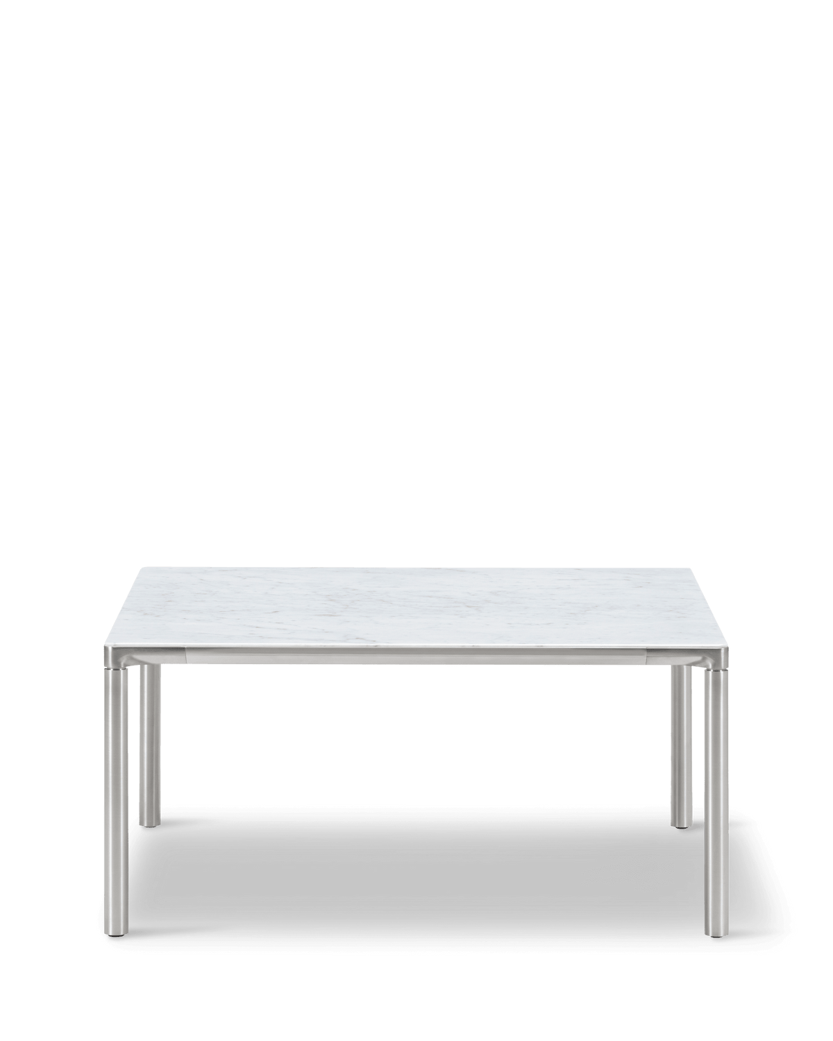 Fredericia Piloti Alu Table 75 × 75 cm. Velg understell og bordplate