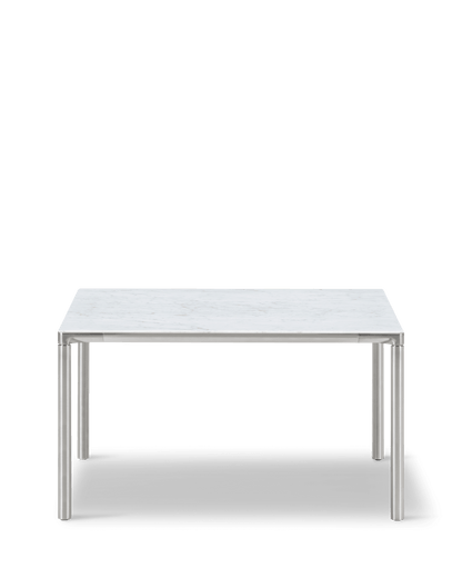 Fredericia Piloti Alu Table 75 × 75 cm. Velg understell og bordplate