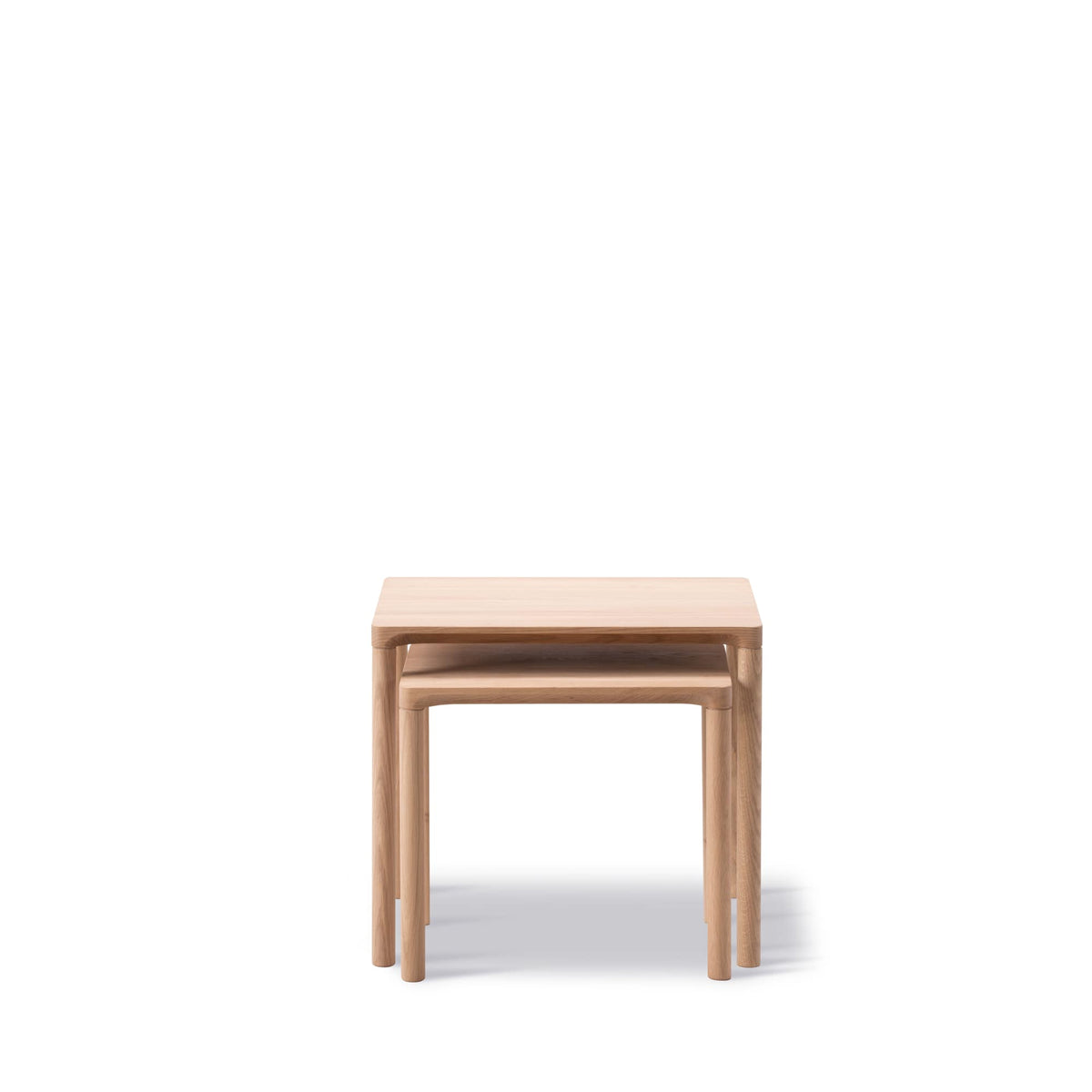 Fredericia Piloti Wood Coffee Table sett med bord. Velg kombinasjon og treverk