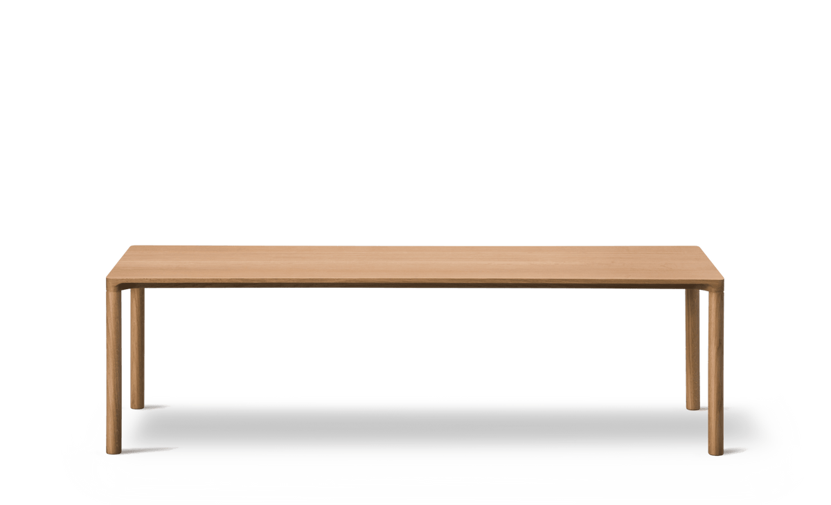 Fredericia Piloti Wood Coffee Table 120 × 39 cm. Velg treverk