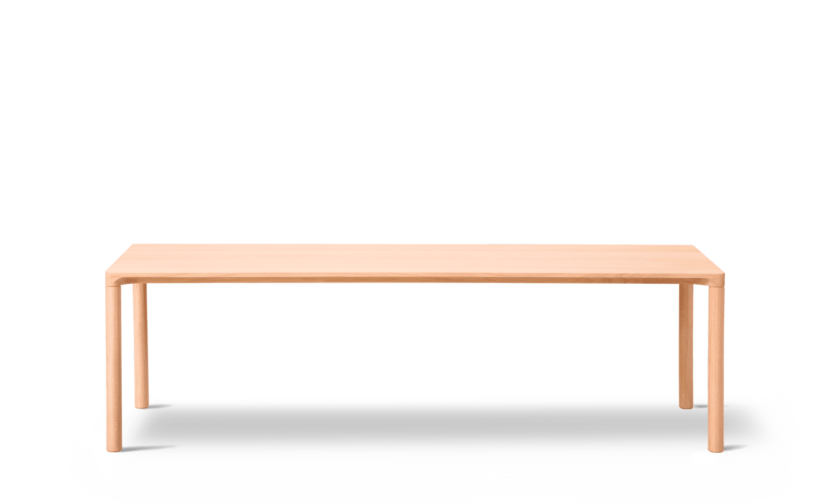 Fredericia Piloti Wood Coffee Table 120 × 39 cm. Velg treverk.