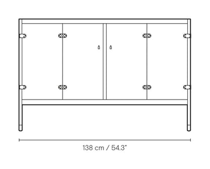 Carl Hansen BM0057 Sideboard skjenk – eik – måltegning