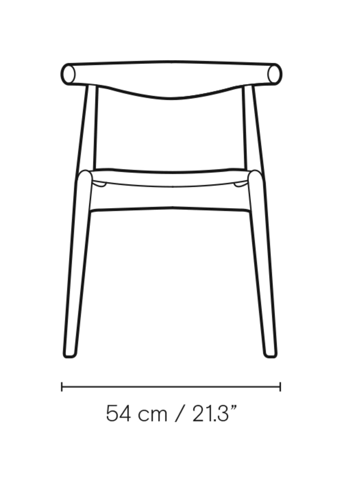 Carl Hansen CH20 – måltegning