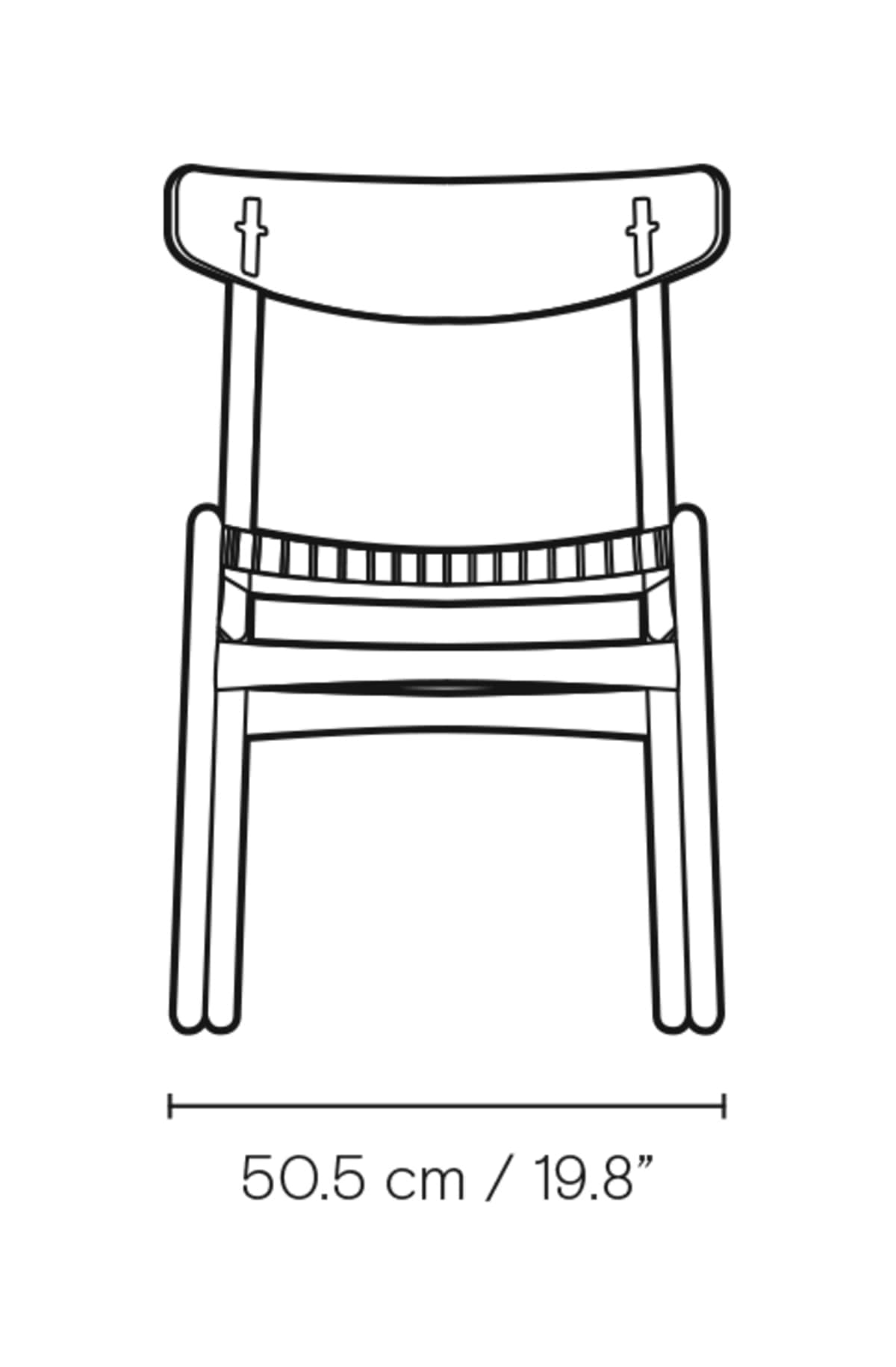 Carl Hansen CH23 – måltegning