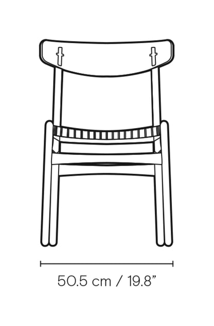 Carl Hansen CH23 – måltegning