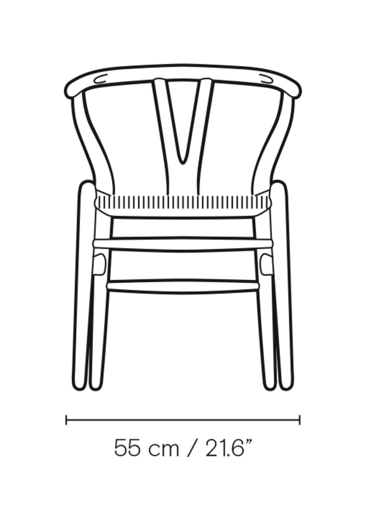 Carl Hansen CH24 – måltegning