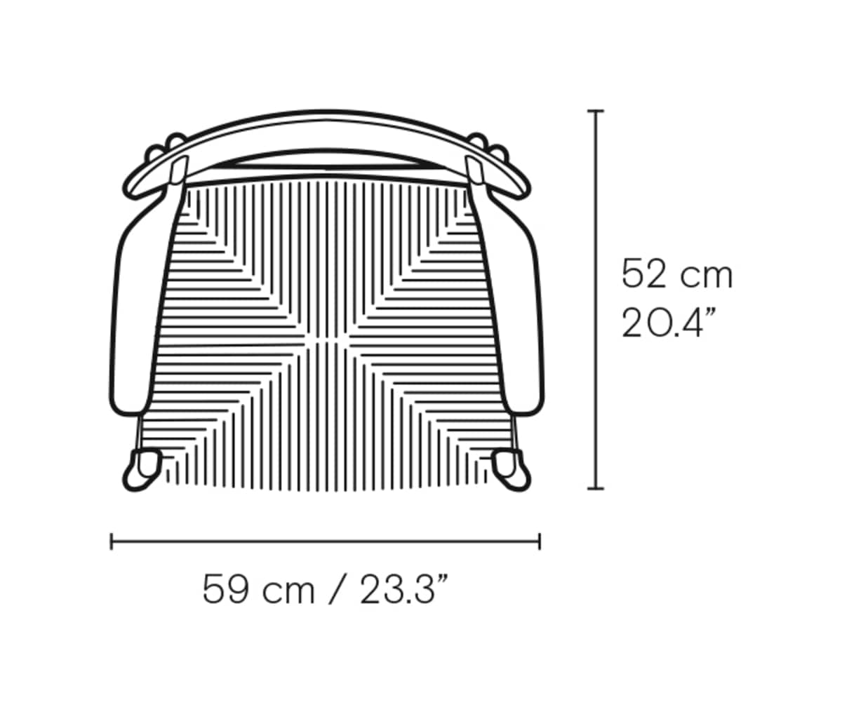 Carl Hansen CH26 – måltegning