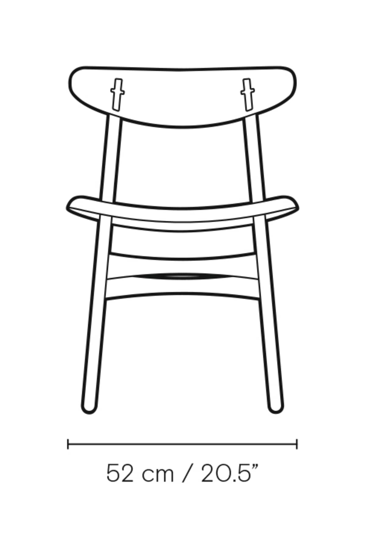 Carl Hansen CH30P – måltegning