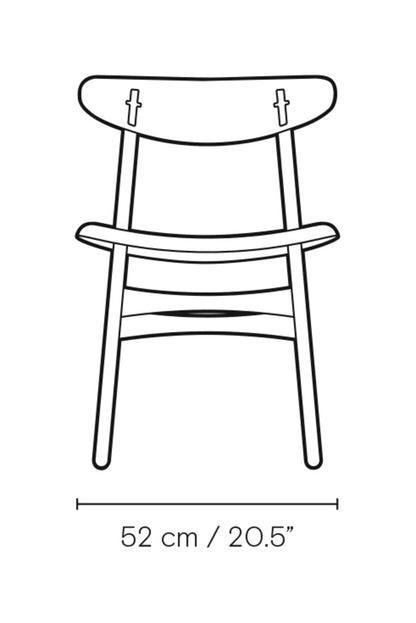 Carl Hansen CH30P – måltegning