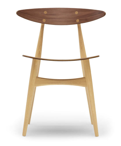 Carl Hansen CH33T – eik/valnøtt, lakk