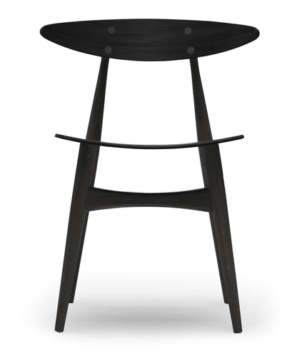 Carl Hansen CH33T – eik, svart (malt)