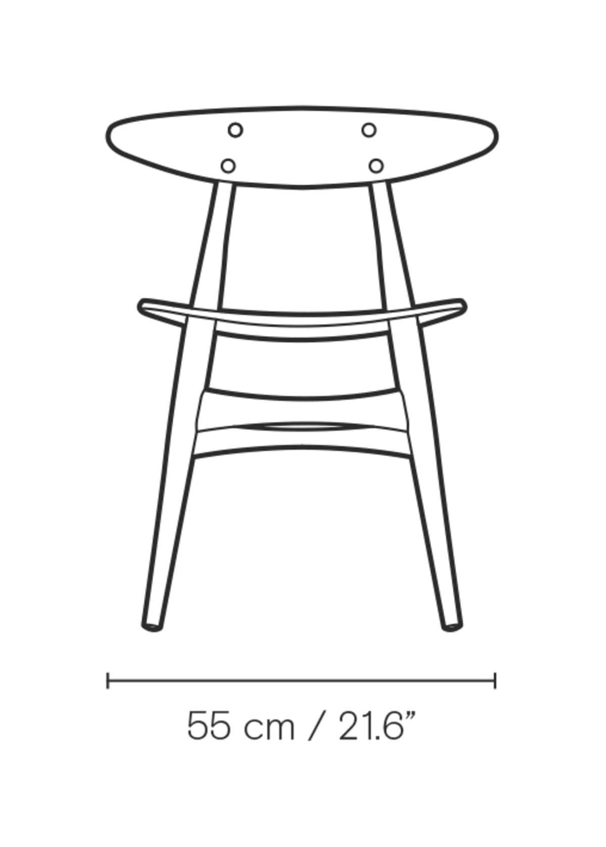 Carl Hansen CH33T – måltegning