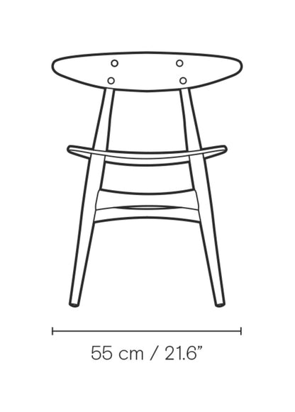Carl Hansen CH33T – måltegning