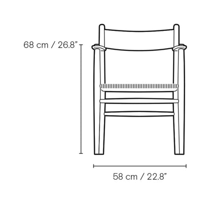 Carl Hansen CH37 – måltegning