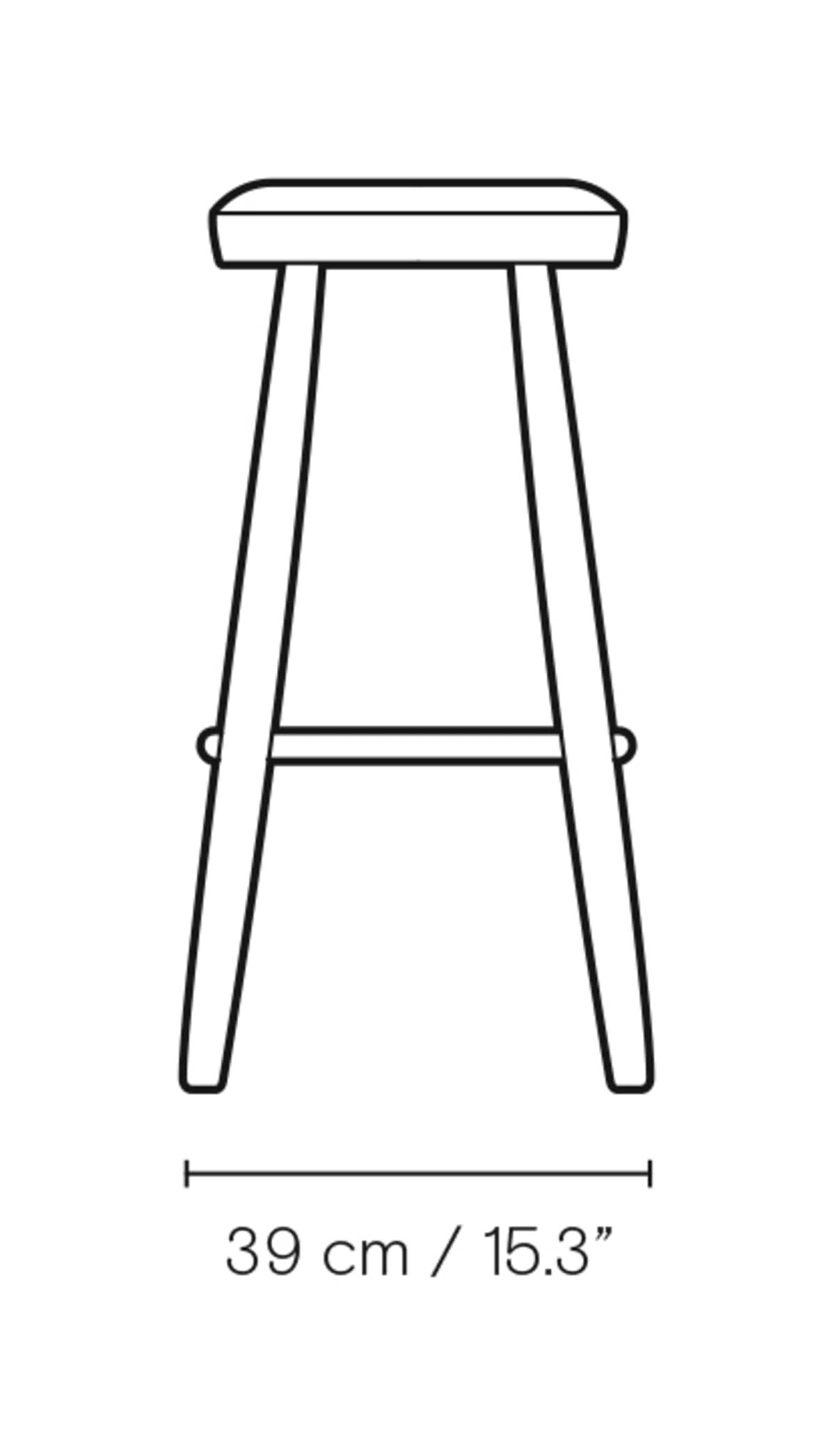 Carl Hansen CH56/CH58 – måltegning