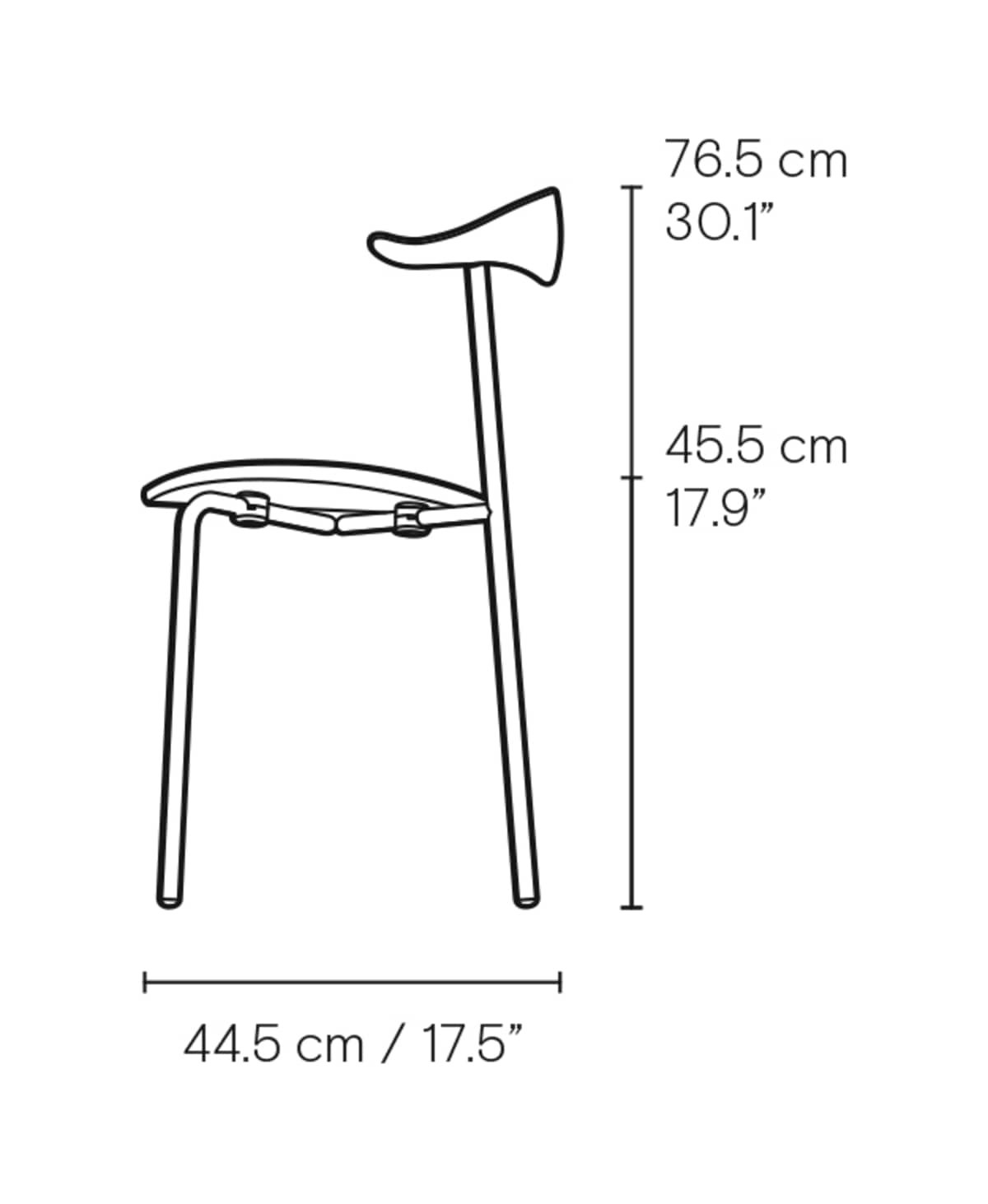 Carl Hansen CH88P – måltegning