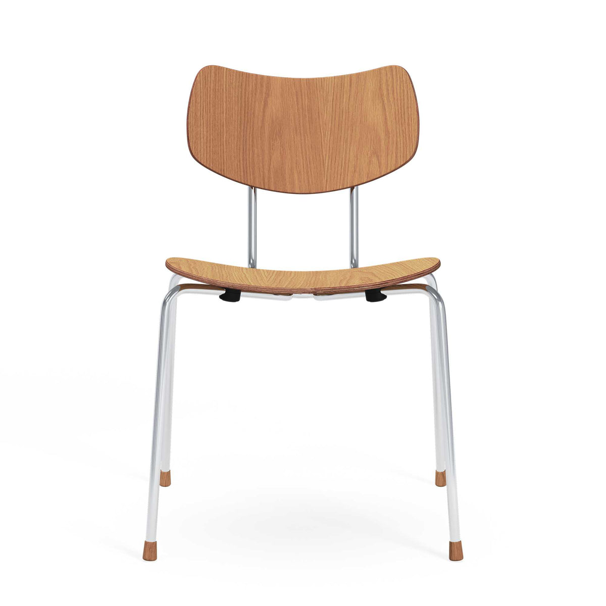 Carl Hansen VLA26T Vega Chair spisestol – Ramme: krom, eik, lakk