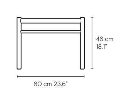 Carl Hansen OW449 Colonial Coffee Table sofabord – måltegning