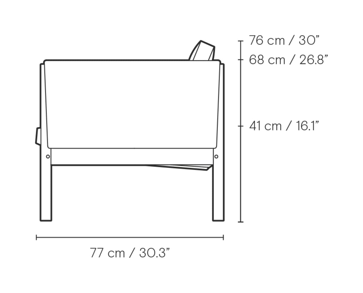 Carl Hansen CH163 – måltegning