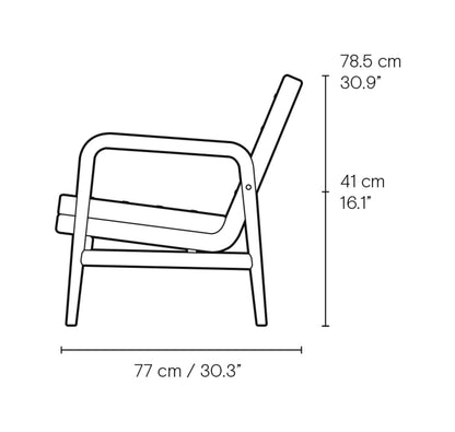 Carl Hansen VLA77 Foyer sofa – måltegning