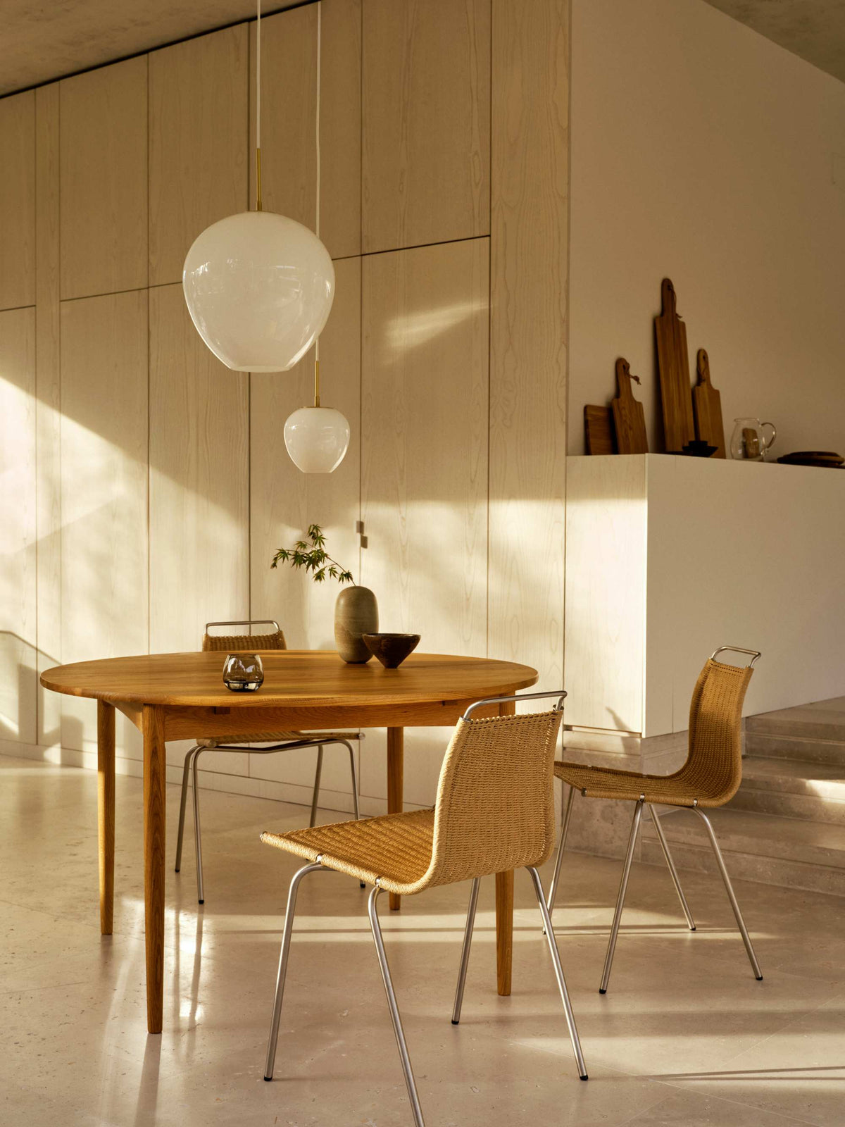 Carl Hansen BM0121 spisebord – miljøbilde