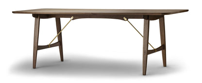 Carl Hansen BM1160 Hunting Table spisebord – 210x82 cm, Valnøtt, lakk