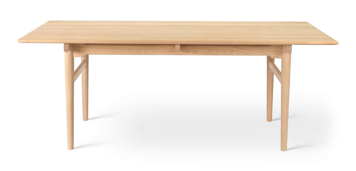 Carl Hansen CH327 spisebord – 190x95 cm, Bøk, såpe