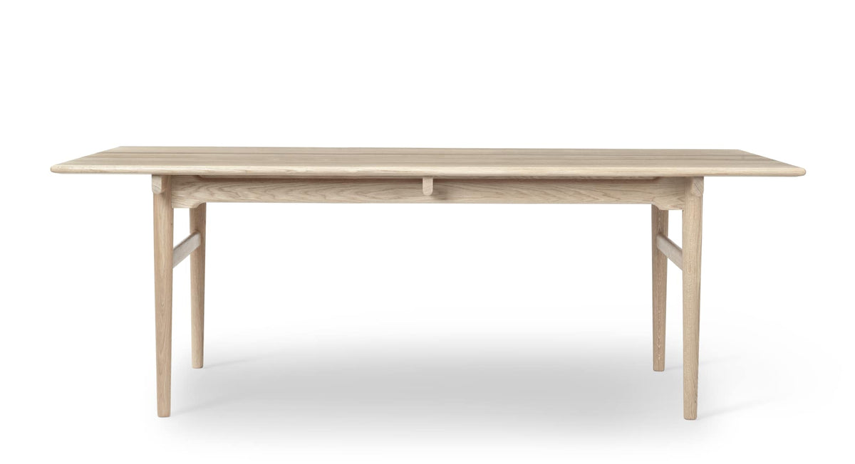 Carl Hansen CH327 spisebord – 190x95 cm, Eik, såpe