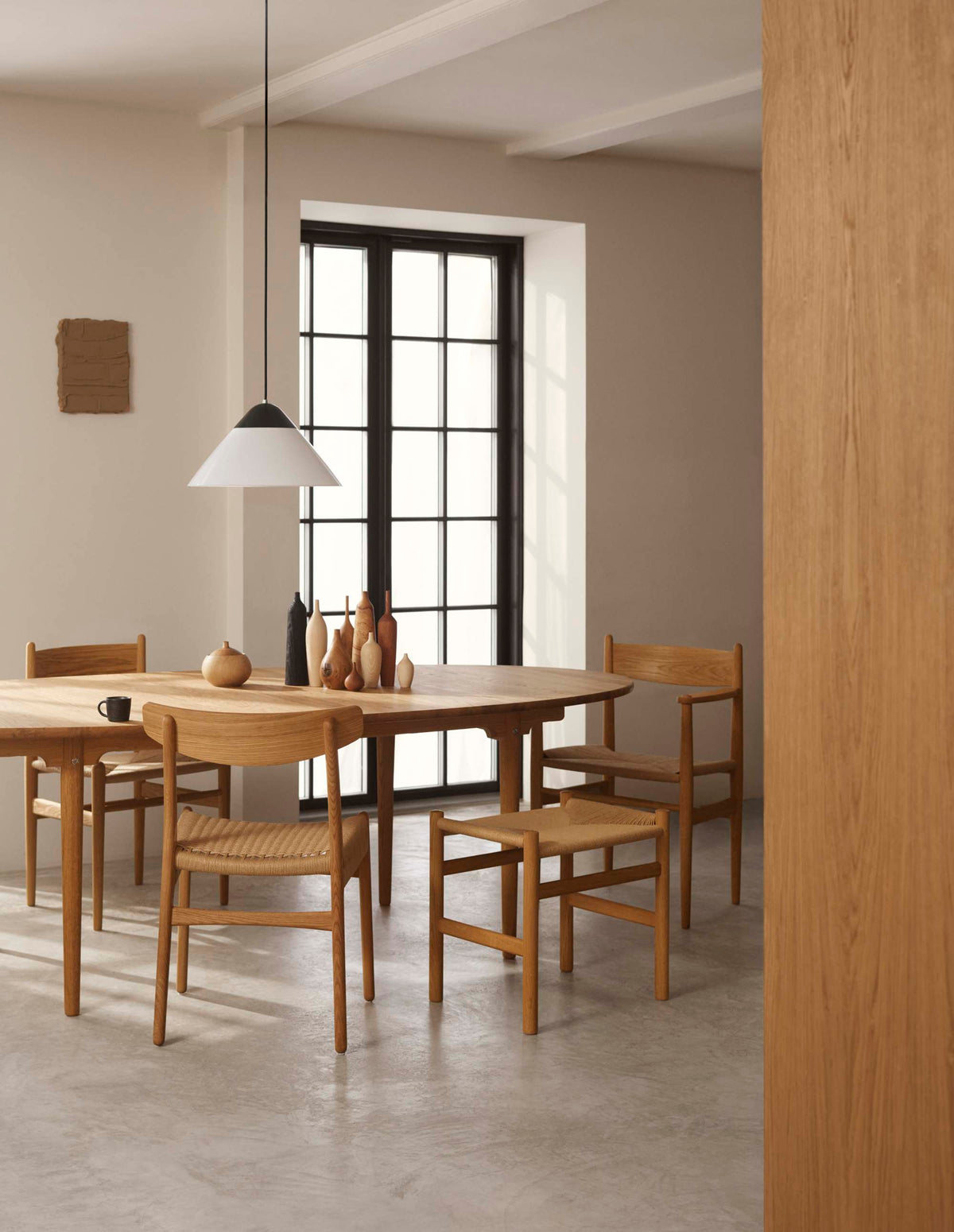 Carl Hansen CH338 spisebord – miljøbilde