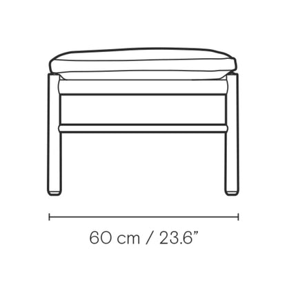 Carl Hansen OW149F Colonial Footstool – måltegning