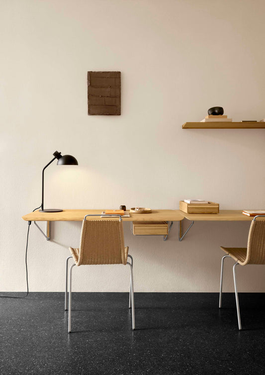 Carl Hansen AB020D skuff til AB019 Wall Desk – miljøbilde