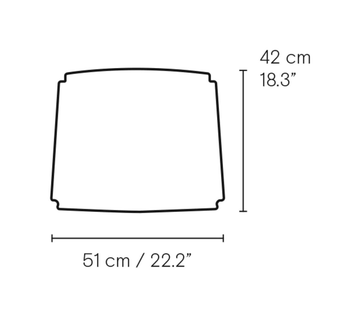 Carl Hansen CU CH26 – måltegning