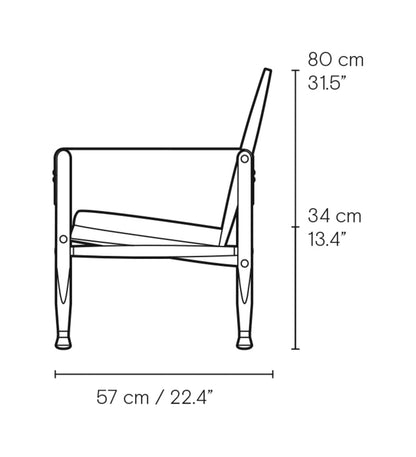 Carl Hansen KK47000 Safari Chair – måltegning