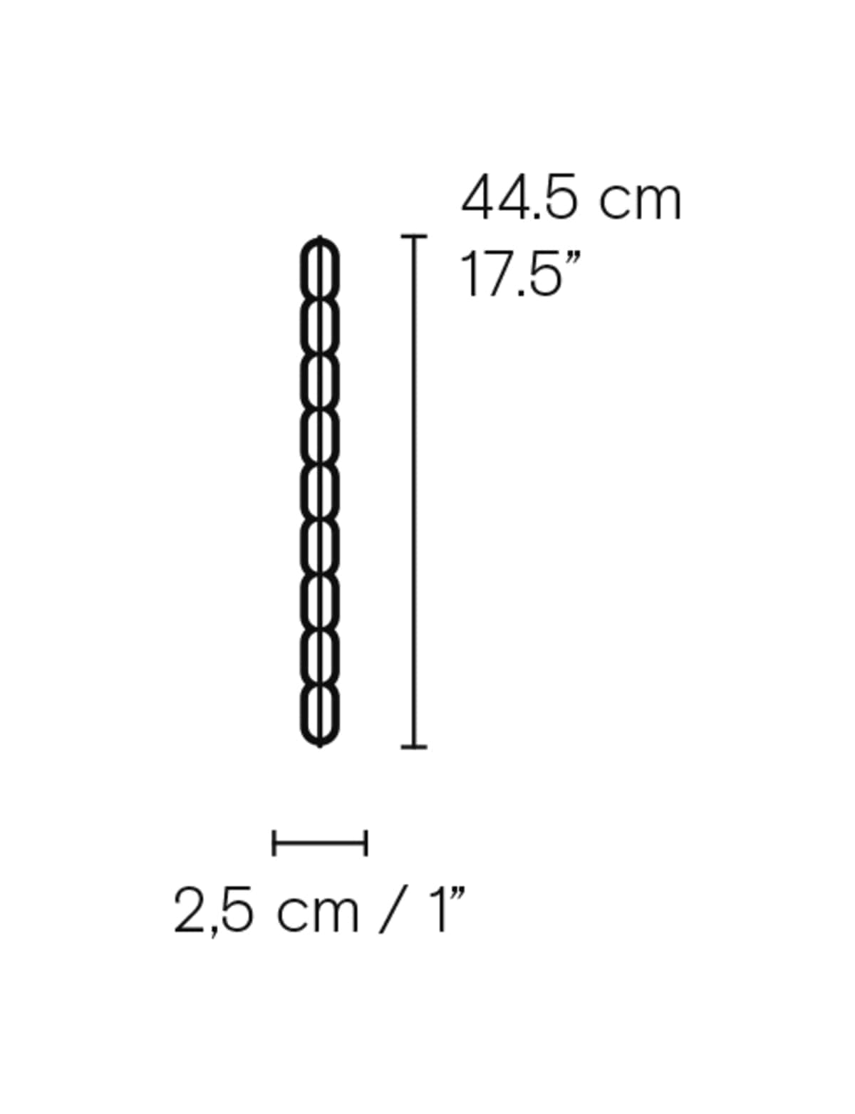Carl Hansen CU AH701S setepute til utesofa AH701 – måltegning