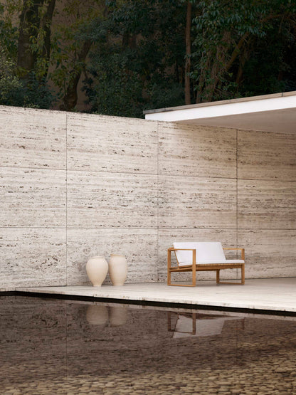 Carl Hansen BK12 Indoor-Outdoor sofa i teak – miljøbilde
