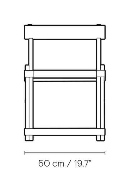 Carl Hansen BM4570 sammenleggbar spisestol – måltegning