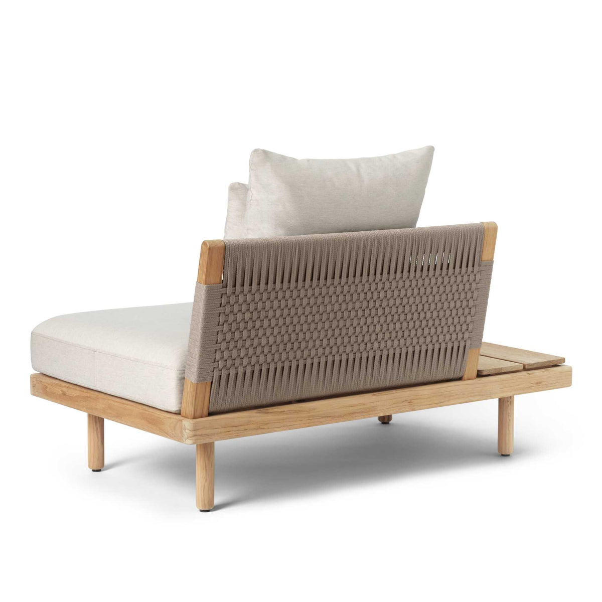 Carl Hansen E530 Embrace Outdoor loungemodul med lav rygg – teak, Agora Life Oat 1760