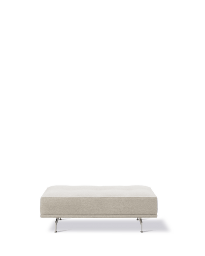 Fredericia Delphi Elements side-chaiselongmodul 85 × 120 cm. Velg tekstil og ben