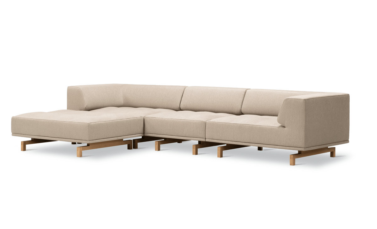 Fredericia Delphi Elements konfigurasjon A, 325 × 170 cm. Velg tekstil
