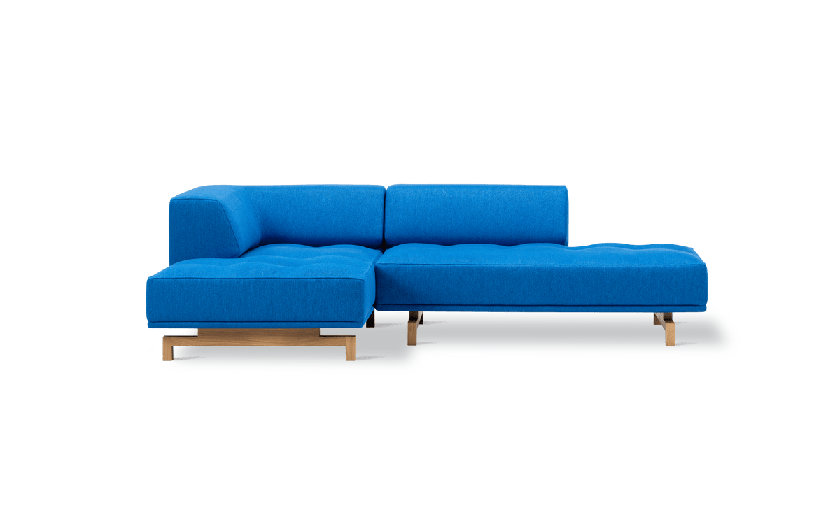 Fredericia Delphi Elements konfigurasjon E, 235 × 145 cm. Velg tekstil