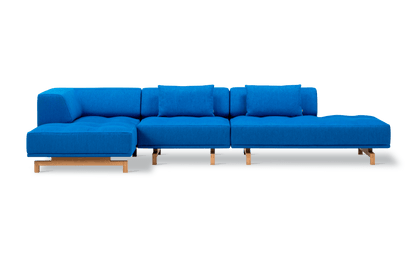 Fredericia Delphi Elements konfigurasjon G, 320 × 145 cm. Velg tekstil