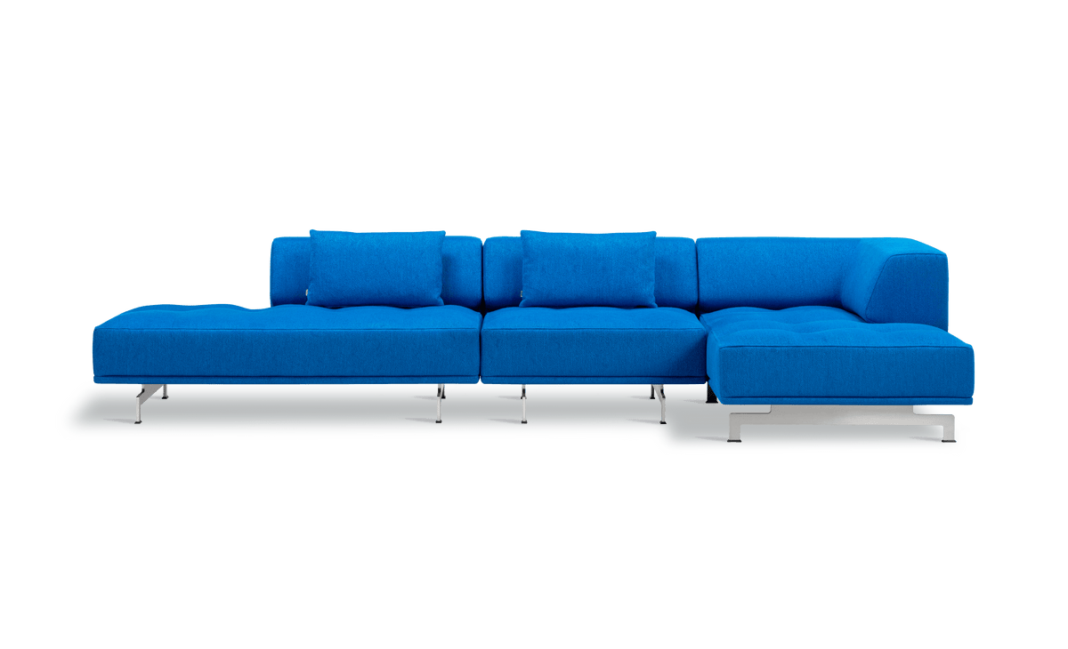 Fredericia Delphi Elements konfigurasjon H, 320 × 145 cm. Velg tekstil