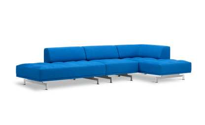 Fredericia Delphi Elements konfigurasjon H, 320 × 145 cm. Velg tekstil