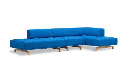 Fredericia Delphi Elements konfigurasjon H, 320 × 145 cm. Velg tekstil